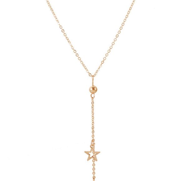 NEW Star Lariat Necklace Jewelry Pendant Romantic - Picture 6 of 6